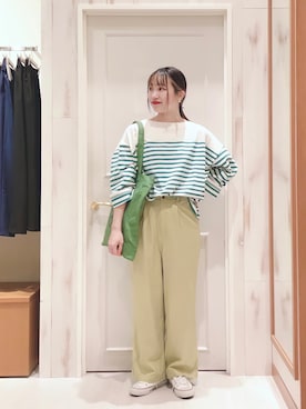 ハタケヤマさん（レディース・163cm）の春コーディネート