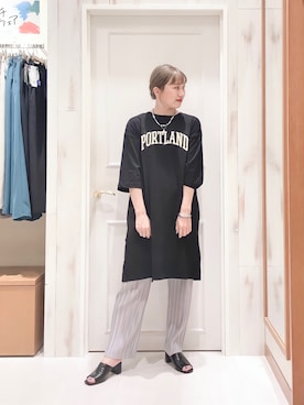 ハタケヤマさん（レディース・163cm）の夏コーディネート