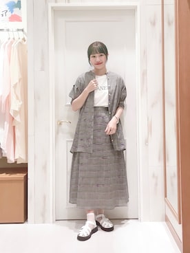 ハタケヤマさん(レディース・163cm)の夏コーディネート