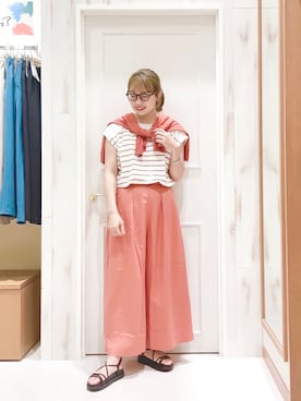 ハタケヤマさん（レディース・163cm）の夏コーディネート