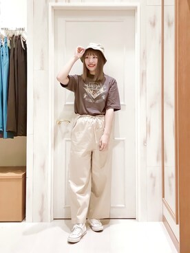 ハタケヤマさん（レディース・163cm）の春コーディネート