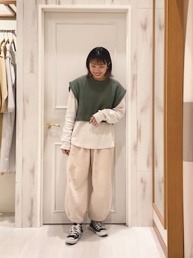 ハタケヤマさん(レディース・163cm)の冬コーディネート
