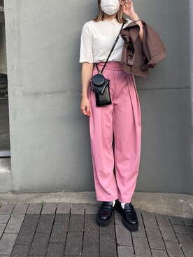 ハタケヤマさん（レディース・163cm）の春コーディネート