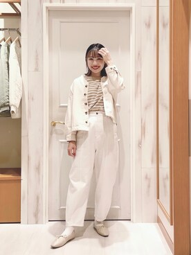 「チョコ色に染まれ」｜「アイテム（その他シューズ）」を使った、ハタケヤマさん（レディース・163cm）の冬コーディネート