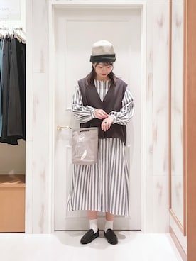 ハタケヤマさん（レディース・163cm）の秋コーディネート