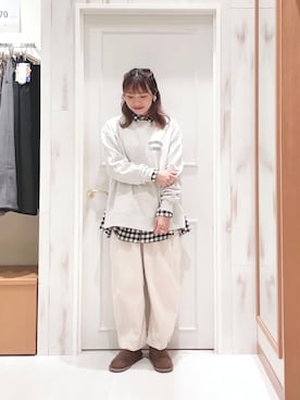 ハタケヤマさん(レディース・163cm)の冬コーディネート