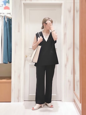 ハタケヤマさん（レディース・163cm）の夏コーディネート