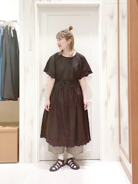 その他パンツを使った 黒ワンピ の人気ファッションコーディネート Wear