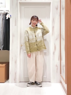 ハタケヤマさん（レディース・163cm）の冬コーディネート