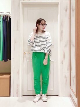 ハタケヤマさん（レディース・163cm）の春コーディネート