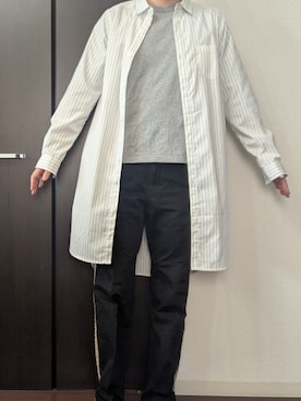 「ロング丈」｜まばゆいさん（メンズ・177cm）の秋コーディネート