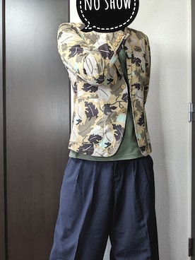 「DETAILS（ディテールズ）のアイテム」を使った、まばゆいさん（メンズ・177cm）の春コーディネート