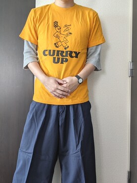 「DETAILS（ディテールズ）のアイテム」を使った、まばゆいさん（メンズ・177cm）の夏コーディネート