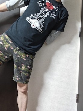 「PLACE PLAN（プレイスプラン）のアイテム」を使った、まばゆいさん（メンズ・177cm）の夏コーディネート