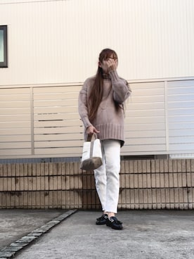 「STYLEDOOR（スタイルドア）のアイテム」を使った、kazumiさん（レディース・159cm）の秋コーディネート