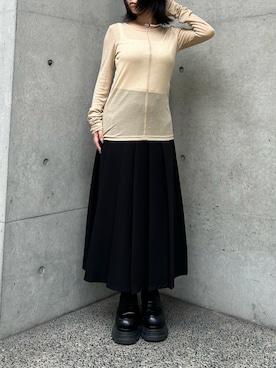 「CLEIO（クレイオ）のアイテム」を使った、れなぴさん（レディース・150cm）の秋コーディネート