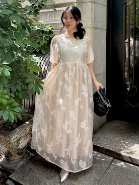 「CLEIO（クレイオ）のアイテム」を使った、れなぴさん（レディース・150cm）の夏コーディネート