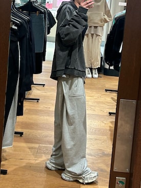 「アイテム（パーカー）」を使った、harukiさん（メンズ・176cm）の夏コーディネート