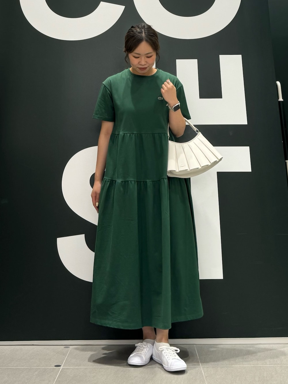 LACOSTEのワンピース/ドレス（グリーン系）を使った人気