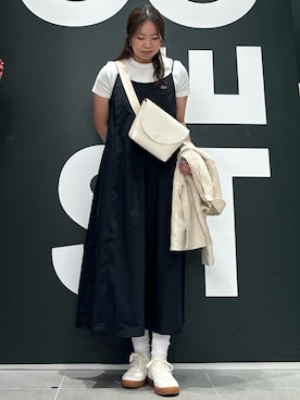 「LACOSTE（ラコステ）のアイテム」を使った、shimazuさん（レディース・158cm）の夏コーディネート
