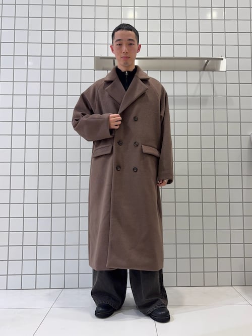 セール】ウールブレンドダブルロングコート（その他アウター）｜SENSE