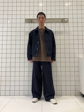 「バスクシャツ」｜srsbrbr1234さん（メンズ・170cm）の春コーディネート