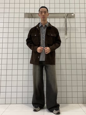 「アイテム（その他アウター）」を使った、srsbrbr1234さん（メンズ・170cm）の秋コーディネート