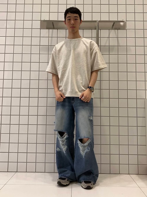 ライトスウェットショートスリーブTシャツ