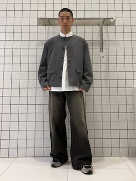 「アイテム（その他アウター）」を使った、srsbrbr1234さん（メンズ・170cm）の秋コーディネート
