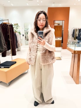 「THE PAUSE（ザ ポーズ）のアイテム」を使った、wg__ka4さん（レディース・154cm）の夏コーディネート
