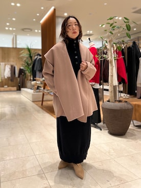 「アイテム（その他アウター）」を使った、ggka4さん（レディース・154cm）の秋コーディネート