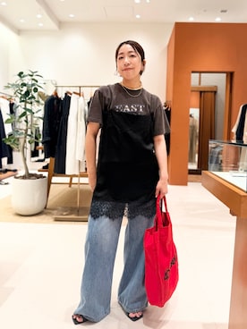 wg__ka4さん(レディース・154cm)の夏コーディネート