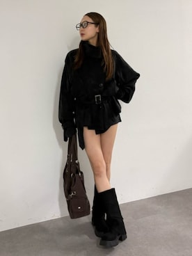 「RAY CASSIN（レイカズン）のアイテム（バッグ）」を使った、RAYCASSIN_officialさん（レディース・159cm）の夏コーディネート