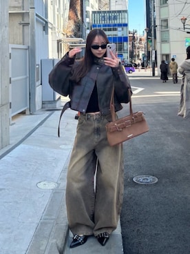 RAYCASSIN_officialさん（レディース・158cm）の冬コーディネート