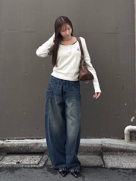 RAYCASSIN_officialさん（レディース・158cm）の春コーディネート