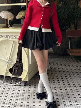 「RAY CASSIN（レイカズン）のアイテム」を使った、RAYCASSIN_officialさん（レディース・155cm）の冬コーディネート