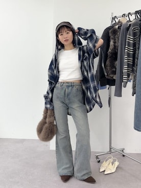 「ピクニックコーデ」｜RAYCASSIN_officialさん（レディース・152cm）の秋コーディネート