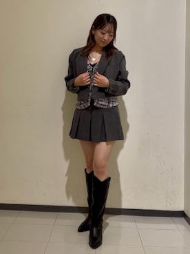 「アイテム（その他アウター）」を使った、RAYCASSIN_officialさん（レディース・156cm）の秋コーディネート