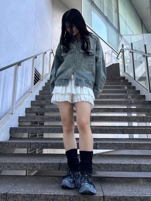 RAYCASSIN EC本部RAYCASSIN_officialさんのデニムジャケットを使った 