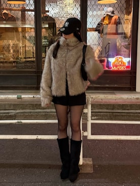 「アイテム（ブルゾン）」を使った、RAYCASSIN_officialさん（レディース・158cm）の秋コーディネート