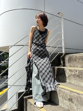 「RAY CASSIN（レイカズン）のアイテム」を使った、RAYCASSIN_officialさん（レディース・152cm）の春コーディネート
