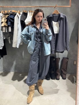 「RAY CASSIN（レイカズン）のアイテム」を使った、RAYCASSIN_officialさん（レディース・156cm）の春コーディネート