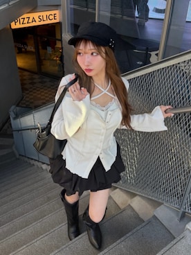 RAYCASSIN_officialさん（レディース・155cm）の春コーディネート