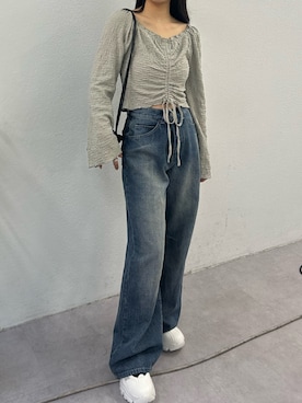 RAYCASSIN_officialさん（レディース・157cm）の冬コーディネート