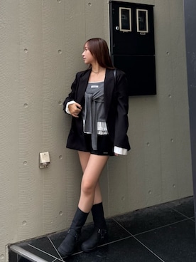 RAYCASSIN_officialさん（レディース・158cm）の秋コーディネート