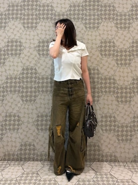 RAYCASSIN_officialさん（レディース・159cm）の春コーディネート