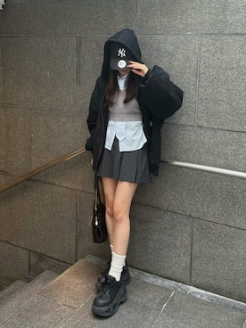 「アイテム（その他アウター）」を使った、RAYCASSIN_officialさん（レディース・158cm）の秋コーディネート