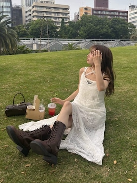 「RAY CASSIN（レイカズン）のアイテム」を使った、RAYCASSIN_officialさん（レディース・155cm）の春コーディネート