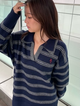 「RAY CASSIN（レイカズン）のアイテム」を使った、RAYCASSIN_officialさん（レディース・160cm）の秋コーディネート