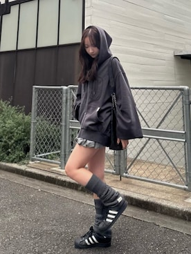 「アイテム（レッグウォーマー）」を使った、RAYCASSIN_officialさん（レディース・158cm）の秋コーディネート